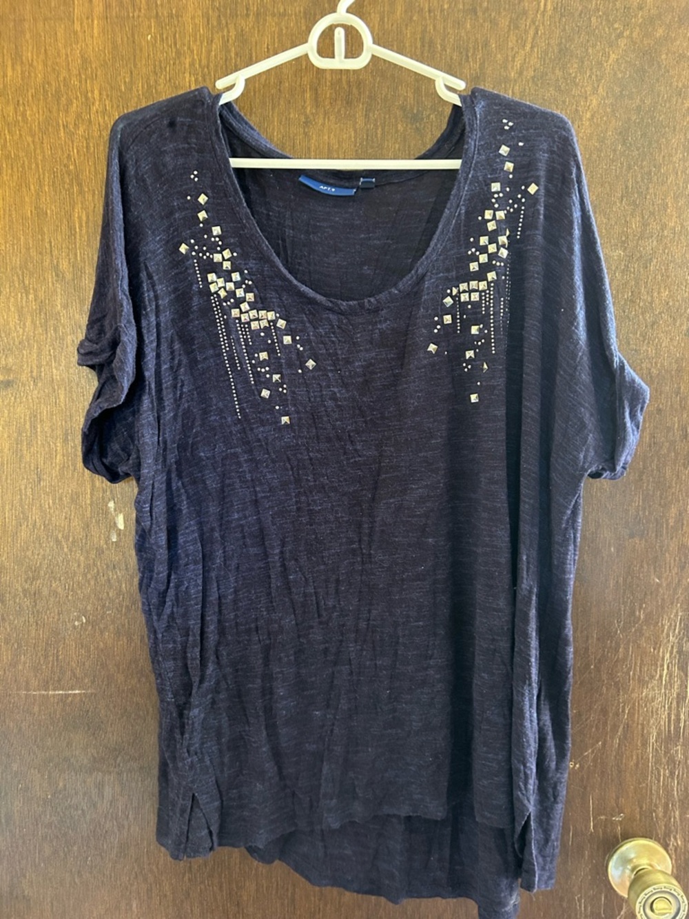Apt 9 short sleeve top XL